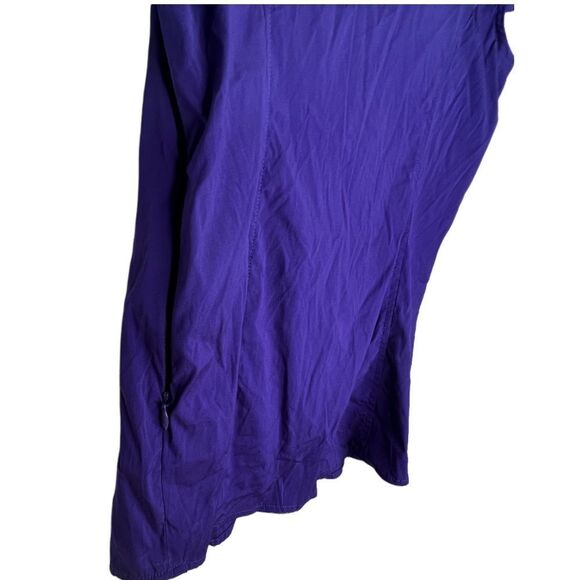Express Elite Stretch Purple Top - Picture 5 of 6